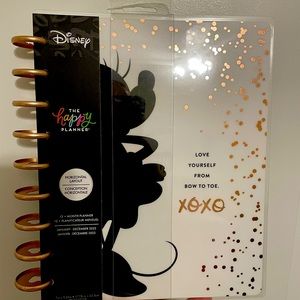 Happy Planner 2022 12 month horizontal layout planner Minnie Mouse